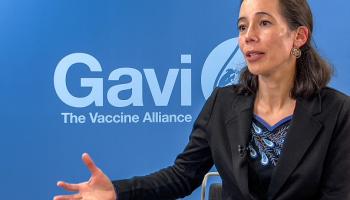 أوريليا نغوين، مديرة برامج التحالف العالمي للقاحات والتحصين (فرانس برس)