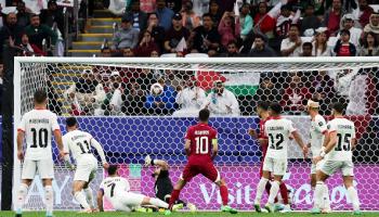 Getty-Qatar v Palestine: Round Of 16 - AFC Asian Cup
