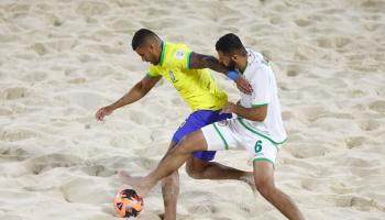 لاعبو عمان تألقوا أمام البرازيل (فرانسوا نيل/Getty)