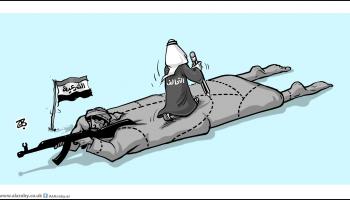 كاريكاتير الشرعية والتحالف / حجاج