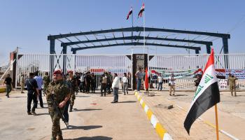 يمتلك العراق أكثر من 22 منفذاً برياً حدودياً (Getty)