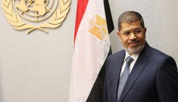 الرئيس المصري السابق محمد مرسي (Getty)