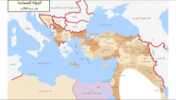 الولايات العثمانية سنة ١٩٠٠/ ويكيبديا