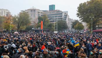 احتجاجات في يريفان