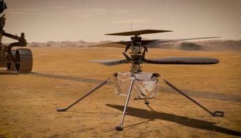 "إنجينيويتي": مروحية أميركية تحلّق فوق المريخ للمرة الأولى- تويتر