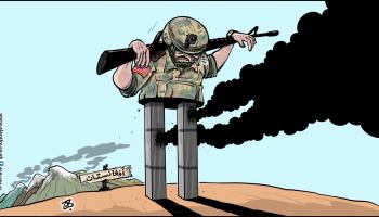 كاريكاتير اميركا افغانستان / حجاج