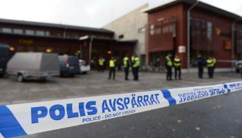 شرطة وجريمة في السويد (جوناثان ناكستراند/ فرانس برس)