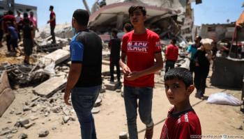 أطفال غزة في العدوان الإسرائيلي الأخير 4 (محمد الحجار)