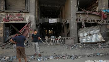 دمار في حي الرمال في مدينة غزة 5 (محمد الحجار)