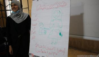 مشروع الدار البنفسجية في مخيم عين الحلوة في لبنان 2 (العربي الجديد)