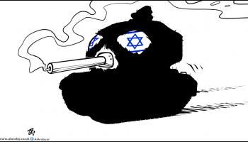 كاريكاتير ارهاب الدولة / حجاج