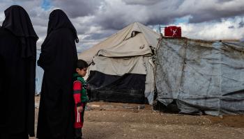 مخيم الهول في سورية 2 (دليل سليمان/ فرانس برس)