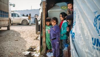 أطفال سوريون لاجئون في لبنان (أديب تشودهاري/ Getty)