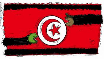 كاريكاتير تونس وكورونا / اماني