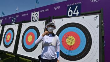 منافسات "الرماية" الأولمبية: أصغر متصدر ورقم قياسي لرياضية كورية