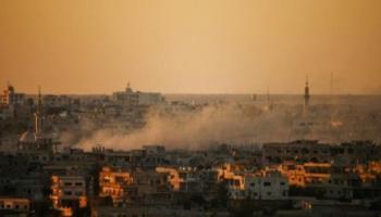 درعا البلد تحت الحصار والقصف من قبل النظام السوري للأسبوع الرابع (فيسبوك)