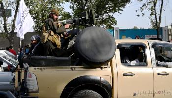 مقاتلو طالبان في كابول في أفغانستان (وكيل كوهسار/ فرانس برس)
