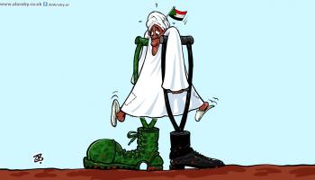 كاريكاتير الشراكة في السودان 