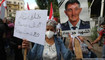 أهالي ضحايا انفجار مرفأ يطالبون باستمرار التحقيق ووقف التدخلات السياسية (حسين بيضون)