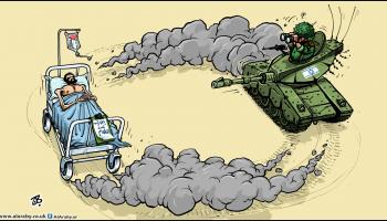كاريكاتير اضراب الاسرى / حجاج