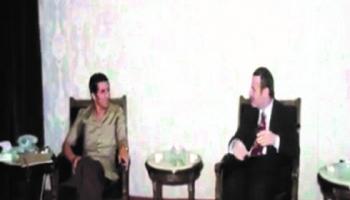 (عبد السلام جلود مع الرئيس حافظ الأسد)