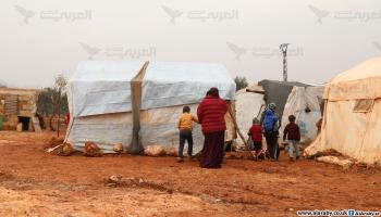 مخيم نازحين سوريين في شمال غربي سورية 2 (العربي الجديد)