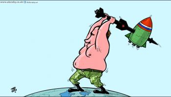 كاريكاتير بوتين اوكرانيا / حجاج