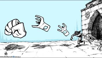 كاريكاتير مرابطي الاقصى / حجاج
