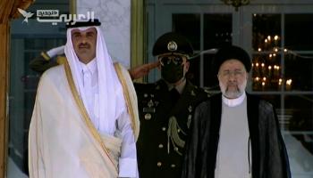 أمير قطر يبدأ زيارة رسمية إلى إيران