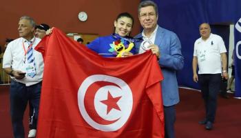 دموع لاعبة تونسية تصنع الحدث في الألعاب البحر الأبيض المتوسط