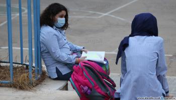تلاميذ لبنانيون في مدرسة خاصة في لبنان 3 (حسين بيضون)