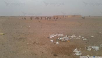 مخيم الركبان للنازحين السوريين 2 (العربي الجديد)