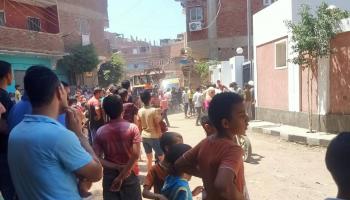 مصرع عمال في انهيار غرفة صرف صحي في قرنفيل بالقناطر الخيرية في مصر - فيسبوك