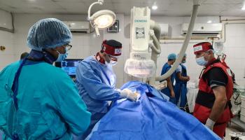 سيتم إجراء العمليات الجراحية عبر تقنية القسطرة القلبية في المخيم الجراحي (قطر الخيرية)