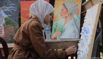فنانون من غزة (عبد الحكيم أبو رياش)