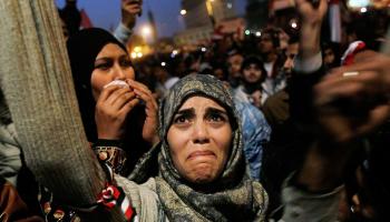 لا تشعر كثير من نساء مصر بالأمن الشخصي (كريس هوندورس/Getty)
