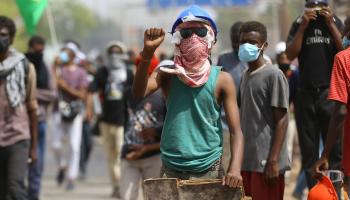 احتجاجات السودان (محمود حجاج/الأناضول)