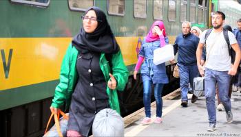 لاجئون سوريون في الدنمارك (العربي الجديد)