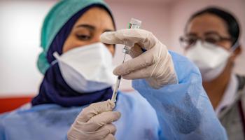 ممرضات في أحد المستشفيات بالمغرب (عبد الحق سنا/ فرانس برس)