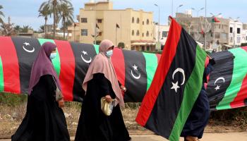 تسعى المرأة الليبية إلى نيل حقوقها (محمود تركية/ فرانس برس)