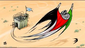 كاريكاتير تحرير الاسير الفلسطيني / حجاج