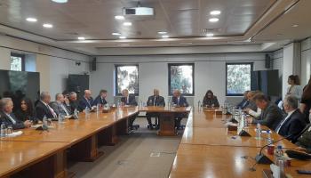 اجتماع رابطة جامعات لبنان (العربي الجديد)