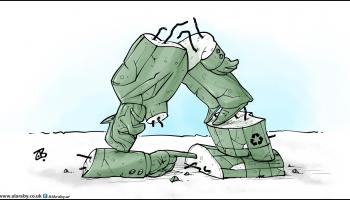 كاريكاتير الديكتاتوريات قابلة للتدوير / حجاج 