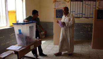 انتخابات مجالس المحافظات العراقية، إبريل 2013 (أزهر شلال/فرانس برس)