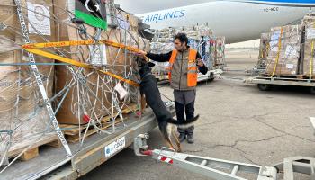 مساعدات من حكومة الوحدة الوطنية الليبية لمنكوبي الزلزال (حازم تركية/ الأناضول)