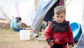 الخيمة باتت أكثر أماناً بالنسبة للعديد من الأطفال (عامر السيد علي)