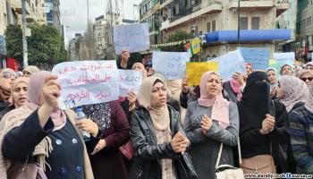 إضراب المعلمين في فلسطين (العربي الجديد)