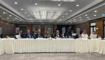 اجتماع 12 دولة أوروبية وعربية حول سورية في الأردن (تويتر)