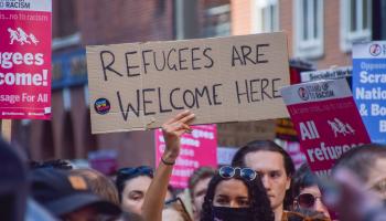 رفضٌ لسياسة البلاد حيال اللاجئين (فوك فالسيس/ Getty)
