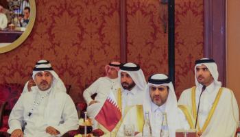 بندر آل ثاني رئيس مجلس إدارة جهاز قطر للاستثمار/ فرانس برس